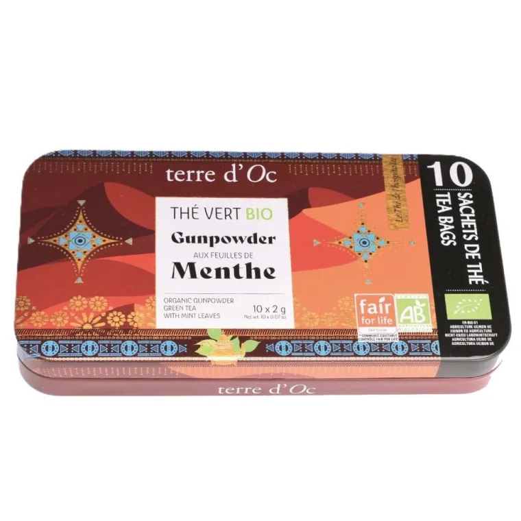 Outlet TERRE D'OC Thé nomade Touareg bio Terre d’Oc – 10 x 2 g