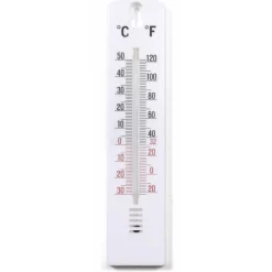 BLACKFOX Thermomètre en plastique aimanté de 20 cm