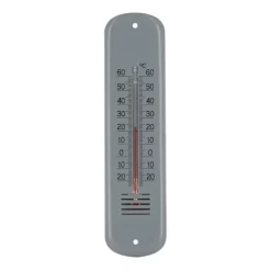 Outlet INSTANT NATURE Thermomètre extérieur en métal gris 10030 - 19 cm