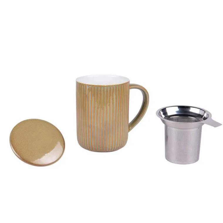 Hot BASTIDE Tisanière en grès vert Tiao - 0,47 L