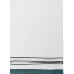 Outlet WINKLER Torchon recyclé Mattia coloris bleu - 50 x 70 cm