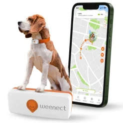 Discount WEENECT Traceur GPS pour chien coloris blanc