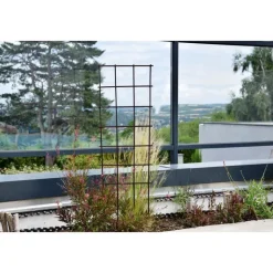 Hot LOUIS MOULIN Treillis Urbain à piquer Trapèze gris à petite maille 23,5x100 cm