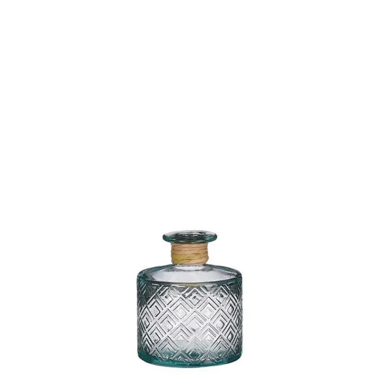 Best Vase bouteille coloris transparent en verre recyclé - Ø 10 cm