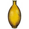 Outlet EDELMAN Vase Firenza en verre recyclé ocre Hollande - Ø 29 x 59 cm