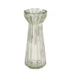 New EDELMAN Vase haut en verre transparent - Ø 9,5 x H 24 cm