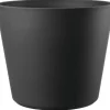 Outlet DEROMA Vase Origin coloris gris - Ø 48 cm  x 39,6 cm x 45 L
