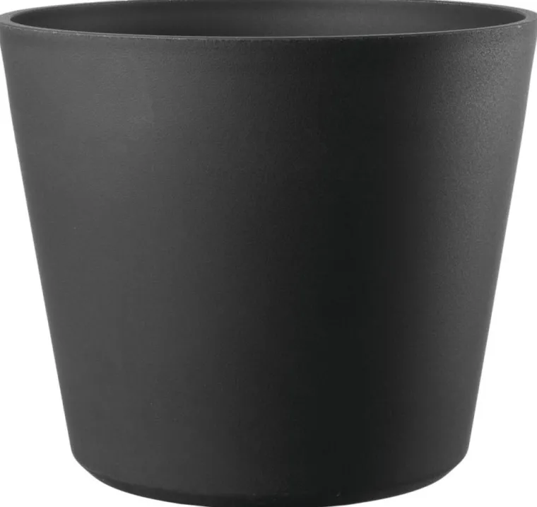 Outlet DEROMA Vase Origin coloris gris - Ø 48 cm  x 39,6 cm x 45 L