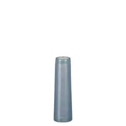 Discount EDELMAN Vase soliflore en verre coloris bleu Xandra - Ø 7 x H 23,5 cm