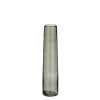 Clearance EDELMAN Vase soliflore en verre coloris vert Xandra - Ø 7 x H 30,5 cm