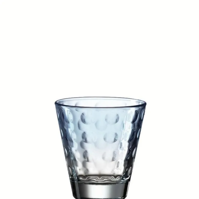 Hot LEONARDO Verre 25 cl WH coloris bleu clair Optic Pastel - Ø 8,5 x 9 cm