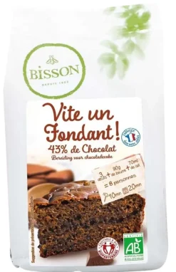 Sale BISSON Vite un fondant au chocolat bio Priméal - 300 g