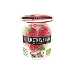 Hot BIEDERMANN Yaourt de vache framboise sans lactose bio – 200 g