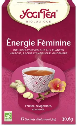 Outlet YOGI TEA Énergie féminine – La boîte de 17 sachets