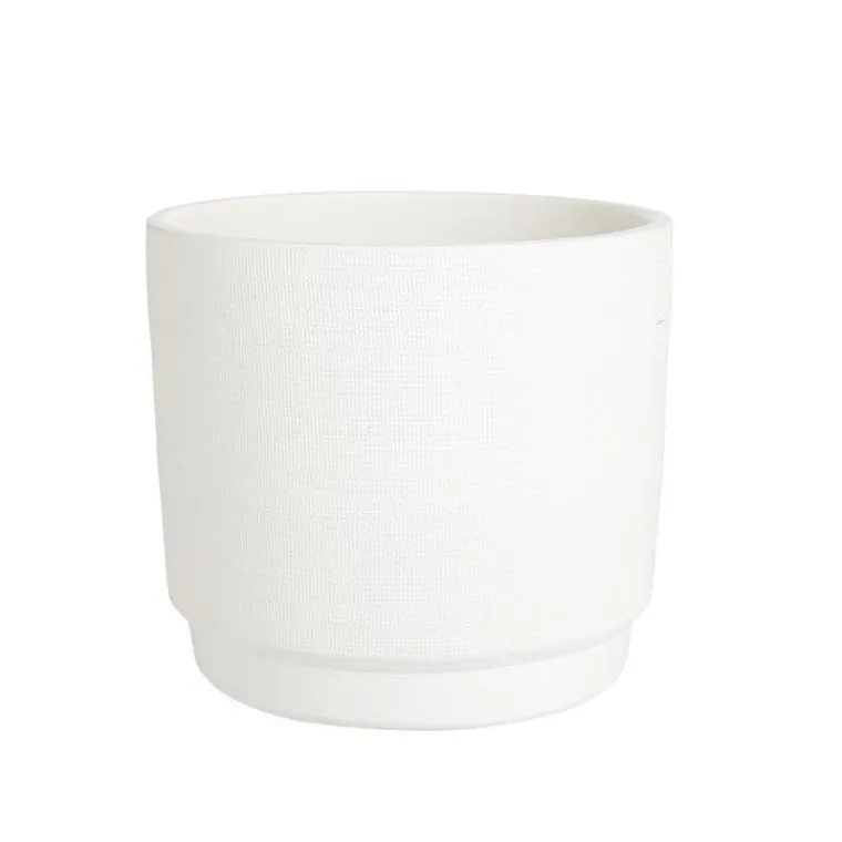 Outlet PERM Cache-pot Madeira coloris beige - Ø 35 cm x 31 cm