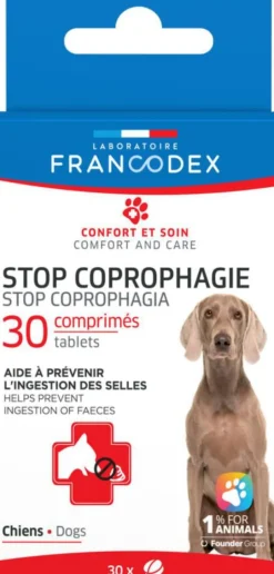 Clearance FRANCODEX Comprimés stop coprophagie pour chien - x 30