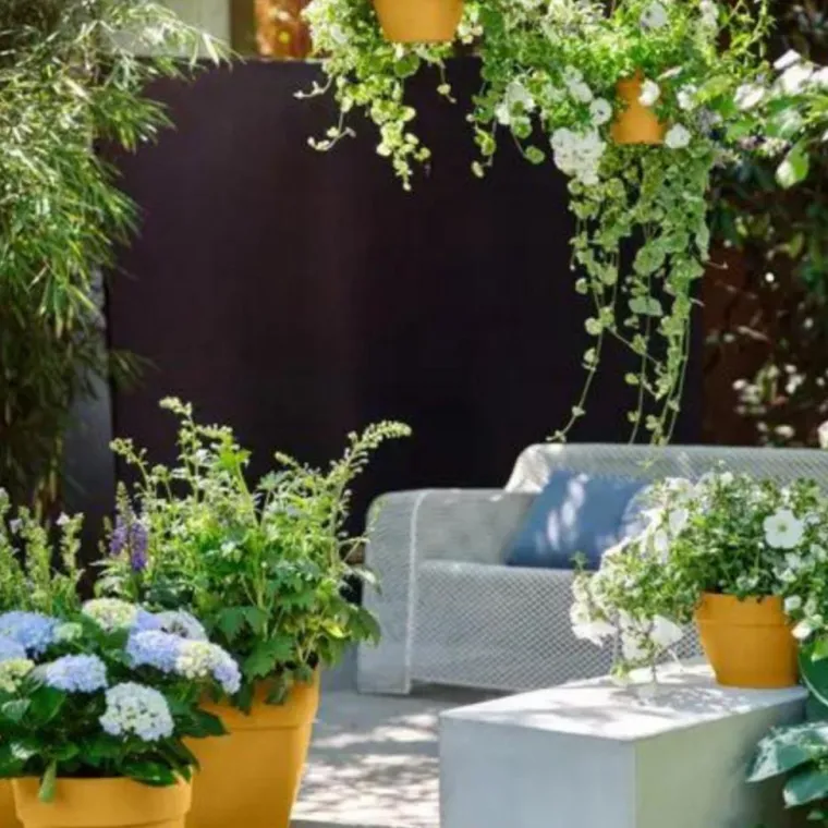 Best ELHO Coupe ronde en plastique recyclé jaune miel Vibia Campana - Ø 27 x H 14 cm