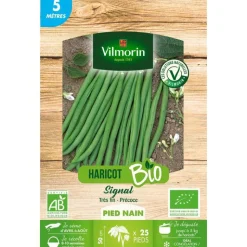 Clearance VILMORIN Graines de haricot nain bio - graines à semer