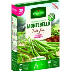 Outlet VILMORIN Graines de haricot nain Montebello - graines à semer