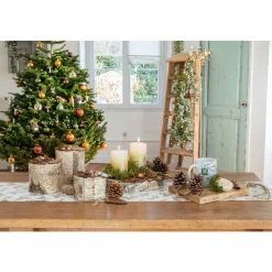 Hot AUBRY GASPARD Lot de 3 supports en bouleau - Ø 12 cm