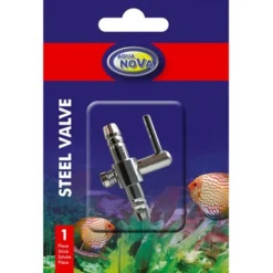 Outlet BLUE CORAL Robinet à air en acier, 1 sortie - AQUA NOVA