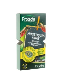 Hot PROTECTA Répulsif anti-moustiques aux huiles essentielles en boite Moustiques away - Les 2 boites