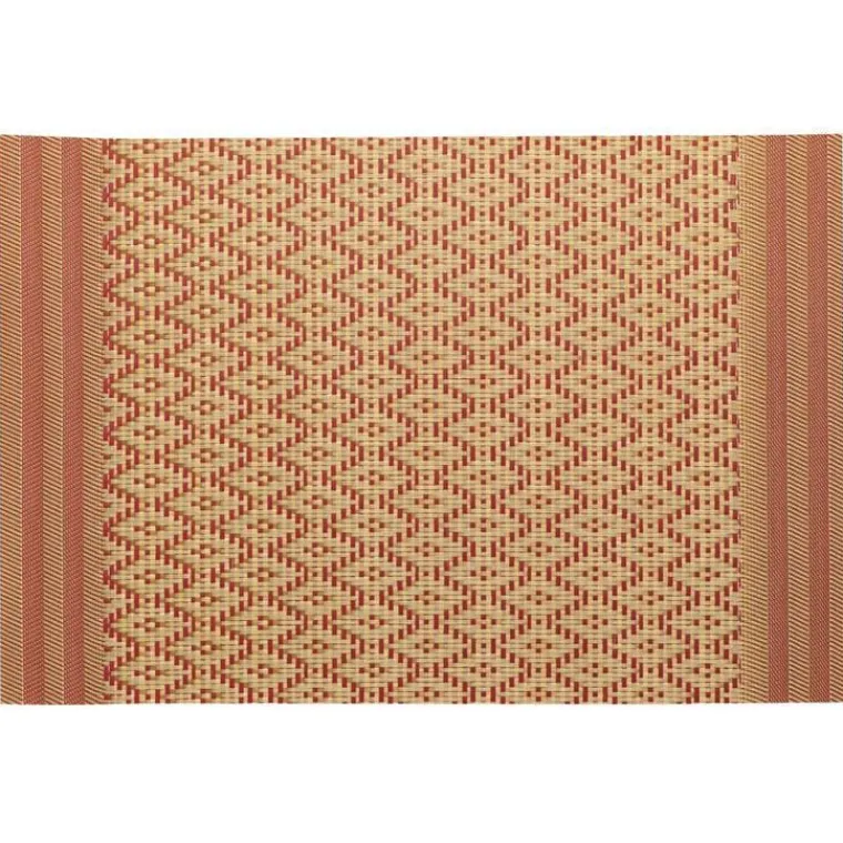 Online WINKLER Set de table coloris rouge/or en PVC Kadra – 33 x 45 cm