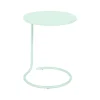 Clearance FERMOB Table basse déportée Coolside coloris vert en acier - Ø 42 x 53 cm